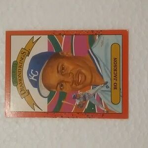 Bo Jackson Baseball Card 1990